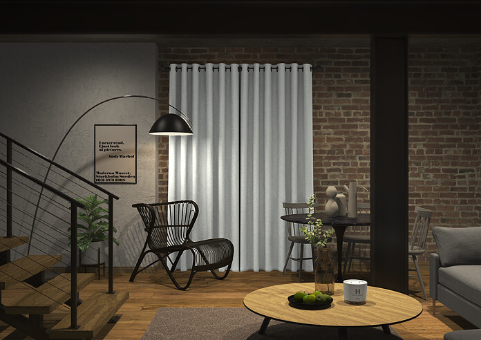 Bravo, Limestone - Made to Measure Curtains - Image 7